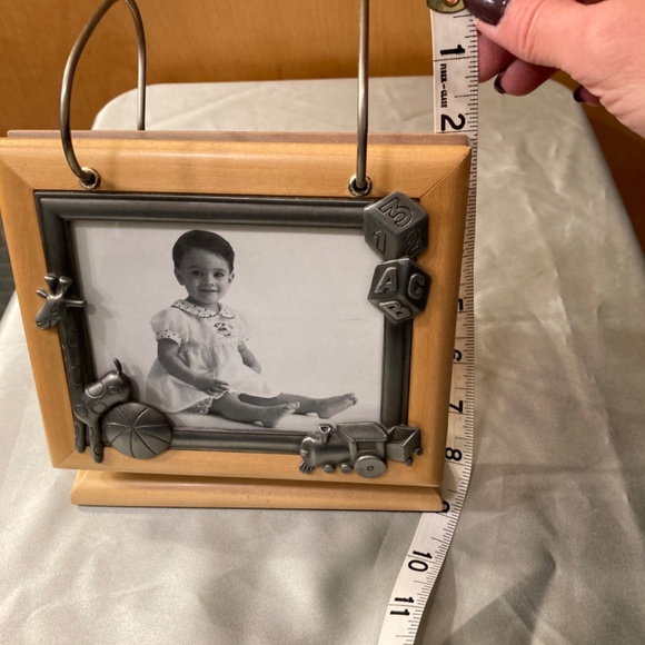 Royal Limited Silver Picture Photo Frame Display Album Blonde Wood Pewter Metal - Picture 7 of 7